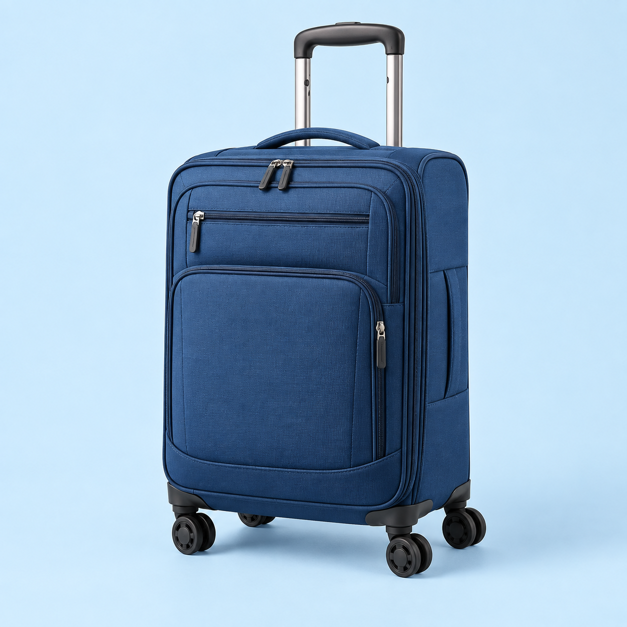 Blue four-wheel Travelpro Maxlite 5 carry-on photo-style illustration
